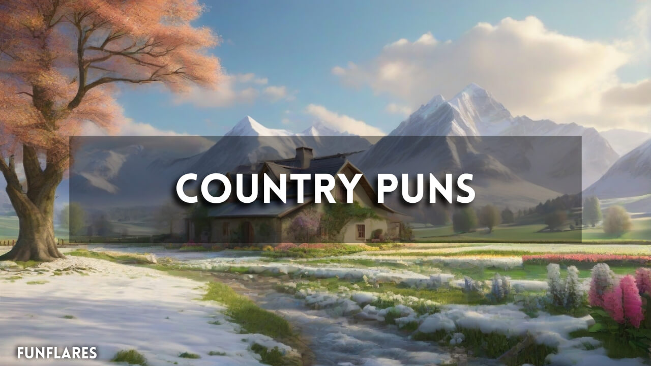 Country Puns | 150+ Country Puns For A Hearty Laugh