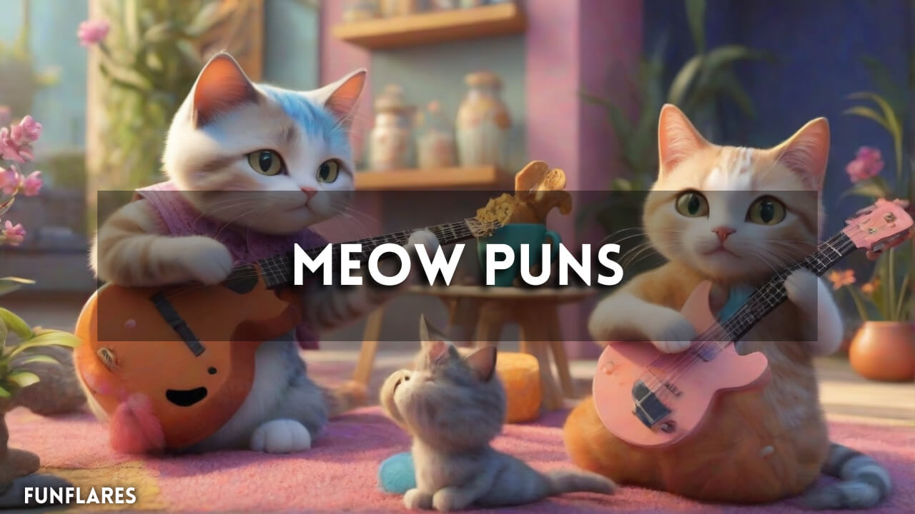 Meow Puns | 150+ Cute Puns That Will Make Your Friends Purr