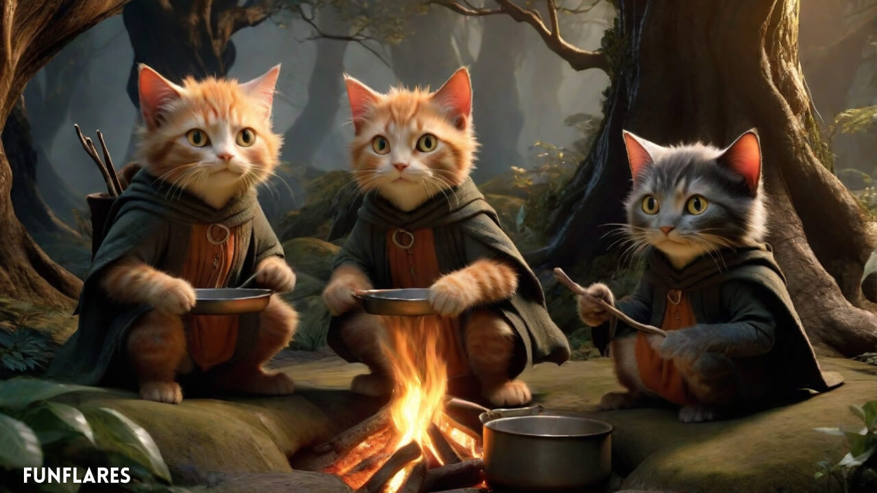 The Appeal Of LOTR Cats